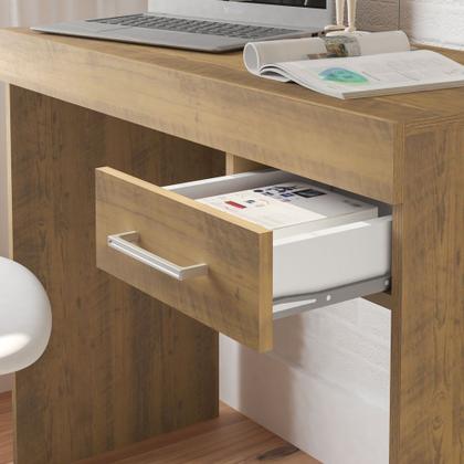 Imagem de Escrivaninha p/ Notebook Cooler Pinho com 1 Gaveta - Artely