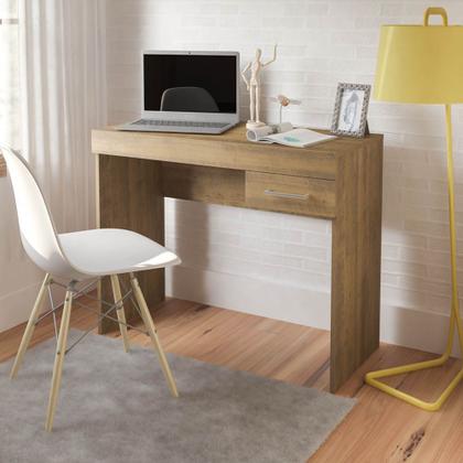 Imagem de Escrivaninha p/ Notebook Cooler Pinho com 1 Gaveta - Artely