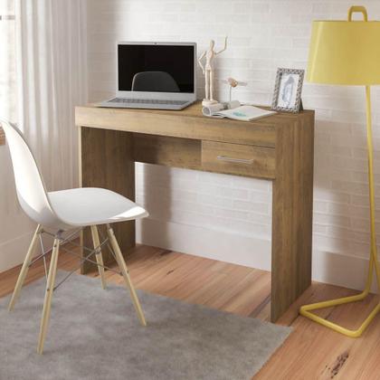 Imagem de Escrivaninha P/ Notebook Cooler Pinho Com 1 Gaveta - Artely