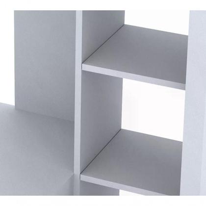 Imagem de Escrivaninha Para Computador Com Armário Me4143 Branco