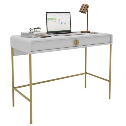 Imagem de Escrivaninha para Escritório 2 Gavetas Luna