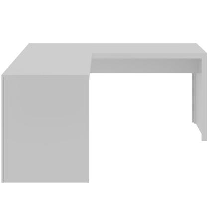 Imagem de Escrivaninha Para Escritorio Angular ME4116 Branco Tecno Mobili