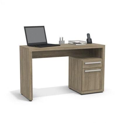 Imagem de Escrivaninha para Notebook com Armário S970 Kappesberg - Nogal