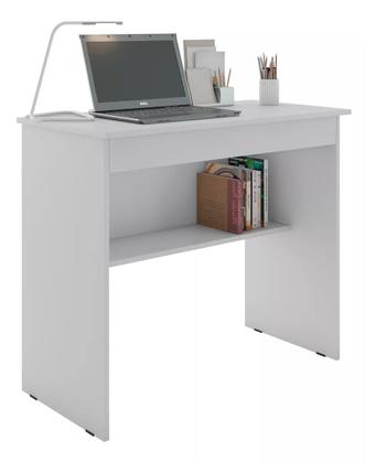 Imagem de Escrivaninha Para Notebook Com Uma Gaveta E Uma Prateleira De Apoio