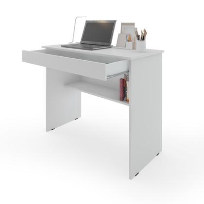 Imagem de Escrivaninha Para Notebook Com Uma Gaveta E Uma Prateleira De Apoio