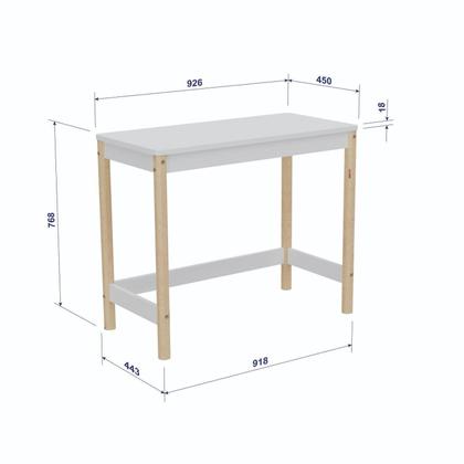 Imagem de Escrivaninha para Quarto 77x93cm Arredus