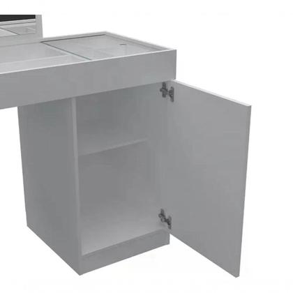 Imagem de Escrivaninha Penteadeira De Canto 3003023 Branco Mbl Branco