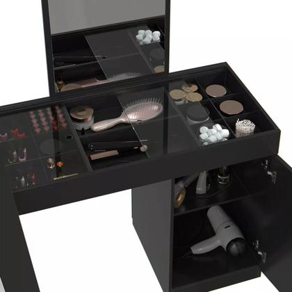 Imagem de Escrivaninha Penteadeira de Canto Com Espelho 1 Porta Sofia