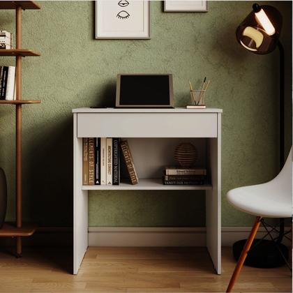 Imagem de Escrivaninha Prática com Gaveta Mesa de Computador Escritório