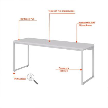 Imagem de Escrivaninha Studio Branca 180 cm