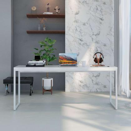 Escrivaninha Studio Branca 180 cm - Modern Imagem de Escrivaninha Studio Branca 180 cm
