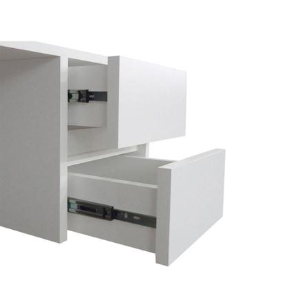 Imagem de Escrivaninha Suspensa Mesa Para Computador Ou Notebook Escritório Branco