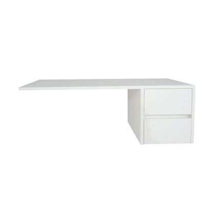 Imagem de Escrivaninha Suspensa Mesa Para Computador Ou Notebook Escritório Branco