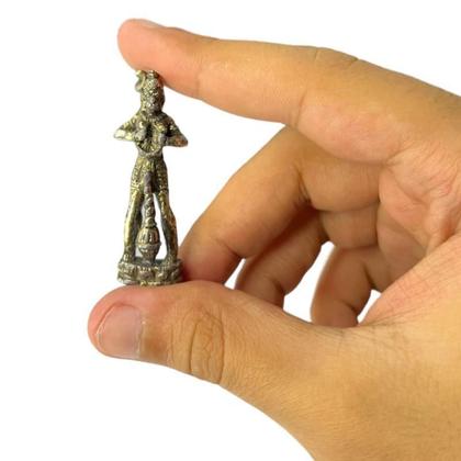 Imagem de Escultura Deus Macaco Indiano Hanuman 4,8 Cm Metal