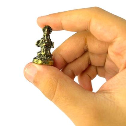 Imagem de Escultura Deusa Serpente Indiana Naga 3 cm em Metal