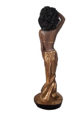 Imagem de Escultura Estatueta Estátua Pombagira Cigana Do Ouro Umbanda Candomblé Imagem De Gesso 23cm Altar Congá