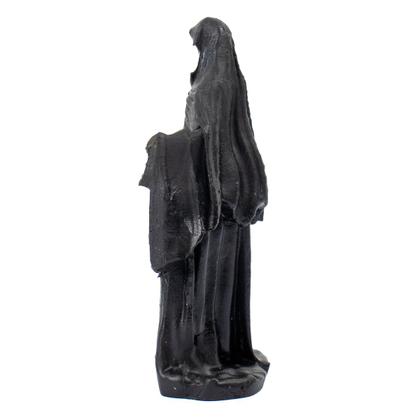 Imagem de Escultura Exu Caveira de Capa Preta Resina 10 cm