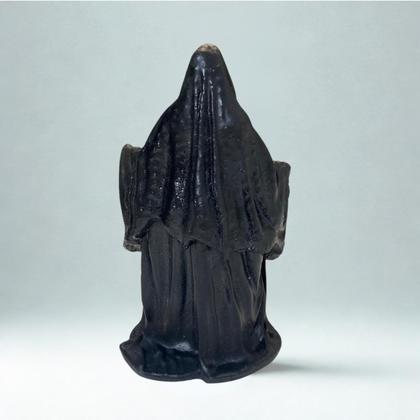 Imagem de Escultura Exu Caveira De Capa Preta Resina 10 Cm