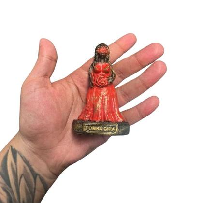 Imagem de Escultura Pomba Gira Vintage Resina 10 cm