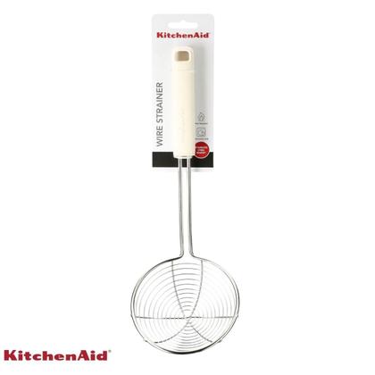 Imagem de Escumadeira em Aco Inox Fritura Cozinha Branca KitchenAid