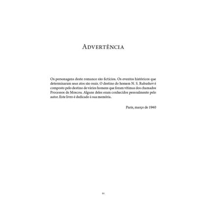 Imagem de Escuridão ao meio-dia (Arthur Koestler) - Sétimo Selo