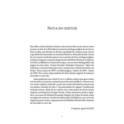 Imagem de Escuridão ao meio-dia (Arthur Koestler) - Sétimo Selo
