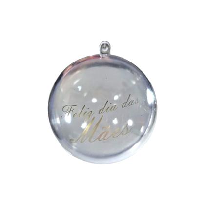 Imagem de Esfera 6cm Feliz Mães Guarda Biscoito Suspiros Comestíveis