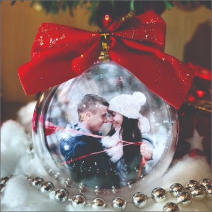 Imagem de Esfera  Bola Acrílica Enfeite 6.50 Cm. 20 Unid.