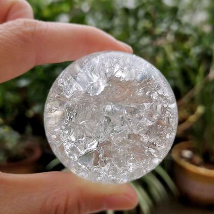 Imagem de Esfera Bolinha De Vidro Cristal 5CM Para Fontes de Água Decoração - CR5CM