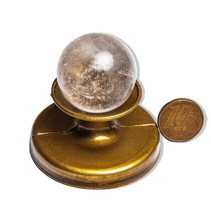 Imagem de Esfera Cristal Pedra Natural 30 a 35mm 30 a 60g Tipo B
