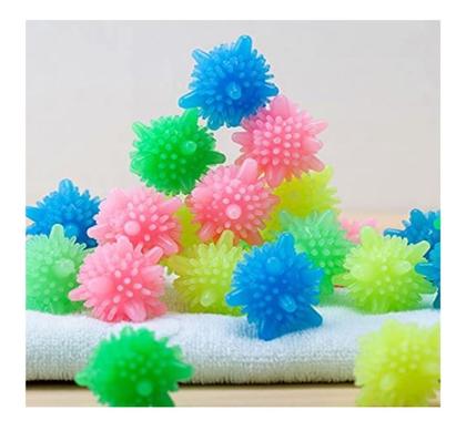 Imagem de Esferas Bolinhas Mágicas Para Lavar Roupas Magic Ball Kit com 6 Unidades
