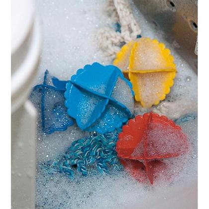 Imagem de Esferas Bolinhas para Lavar Roupas Na Maquina De Lavar Kit 8