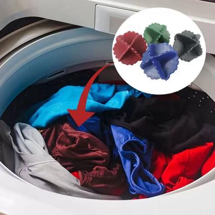 Imagem de Esferas Bolinhas para Lavar Roupas Na Maquina De Lavar Kit 8