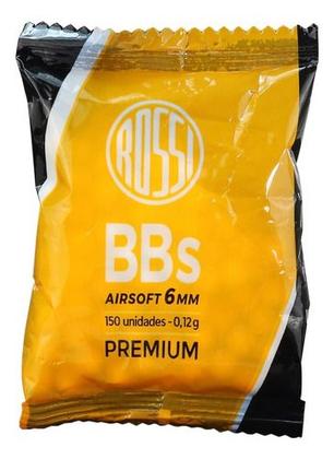 Imagem de Esferas Plásticas 6mm 0,12g com Polimento  Kit com 2 Embalagens (300 Unidades) Rossi