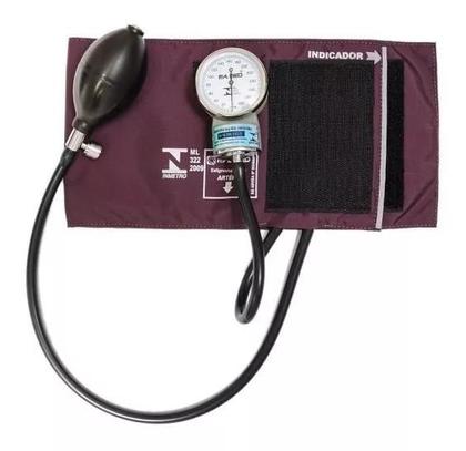 Imagem de Esfigmomanômetro Medidor De Pressão Arterial P A Med Com Estojo - Cores