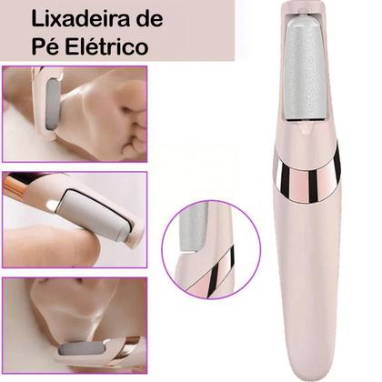 Imagem de Esfoliadora Recarregável Para Pés Lixadeira Profissional