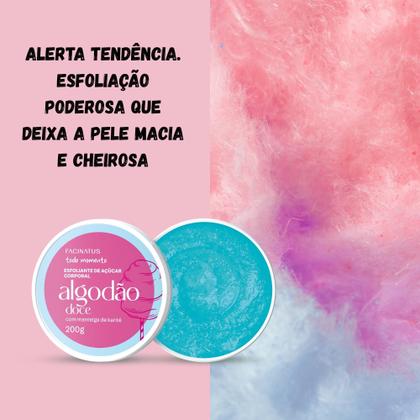 Imagem de Esfoliante Corporal Algodão Doce Textura Açúcar 200G