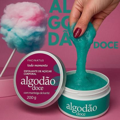 Imagem de Esfoliante Corporal Algodão Doce Textura Açúcar 200G