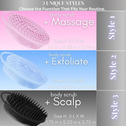 Imagem de Esfoliante corporal de silicone Avilana Gentle Shower Brush Exfoliator