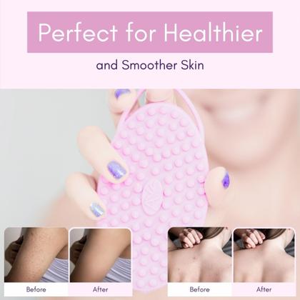 Imagem de Esfoliante corporal de silicone Avilana Gentle Shower Brush Exfoliator