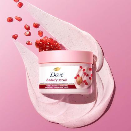 Imagem de Esfoliante Corporal Dove Beauty Scrub Romã & Manteiga De Karité 280g