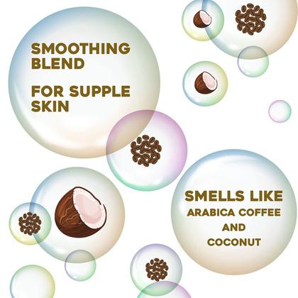 Imagem de Esfoliante corporal e creme corporal OGX Smoothing Coconut Coffee