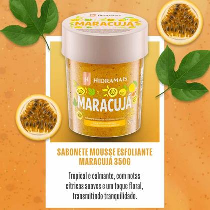 Imagem de Esfoliante Corporal Sabonete Mousse Hidramais Maracujá