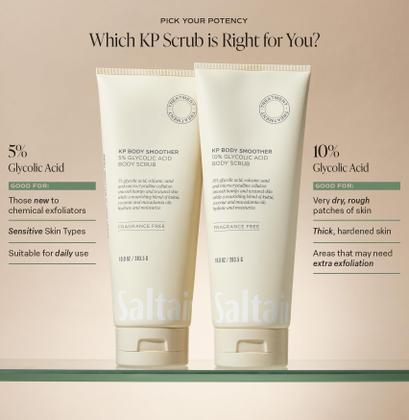 Imagem de Esfoliante corporal Saltair KP 10% de ácido glicólico com areia vulcânica 300 ml