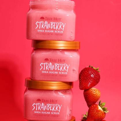 Imagem de Esfoliante Corporal Tree Hut Strawberry 510g Morango