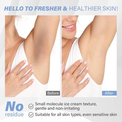 Imagem de Esfoliante de desintoxicação axilar ulluxe com carvão vegetal 225 ml para mulheres e homens