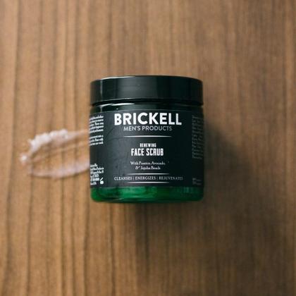 Imagem de Esfoliante facial Brickell Masculino Renovador Natural Orgânico 120mL