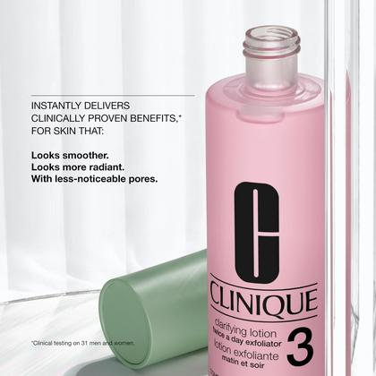 Imagem de Esfoliante facial Clinique Clarifying Lotion 60ml para pele oleosa mista