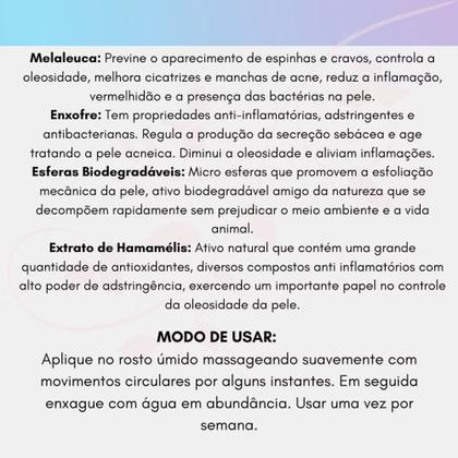 Imagem de Esfoliante Facial Para Acnes E Espinhas Acnew Melaleuca 60g