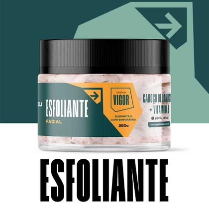 Imagem de Esfoliante Facial Vigor 250g Caroço de Damasco Antioxidante Partiu